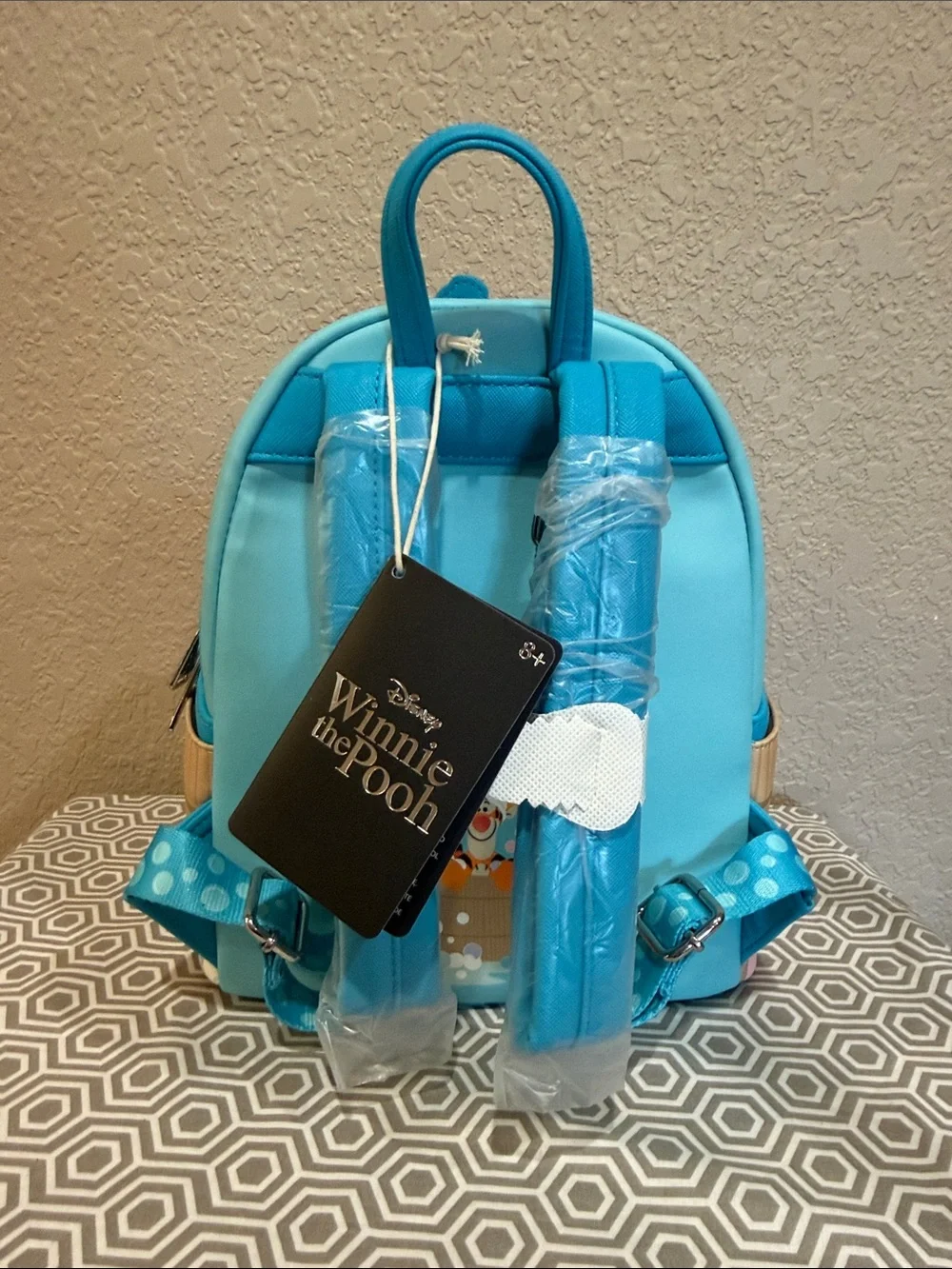 Disney Loungefly Tigger Bubble bath time mini backpack